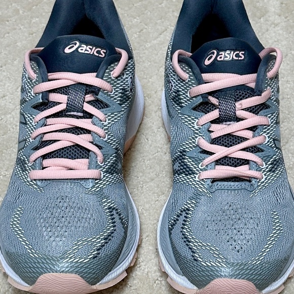 Asics Women's Athletic Shoes - Gray and Pink - Picture 2 of 7